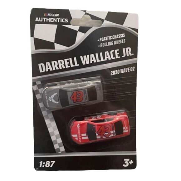 Darrell Wallace Jr Bubba Racecar Diecast 43 Nascar Authentics‎ 2020 Wave 02 1:87 - Picture 1 of 4